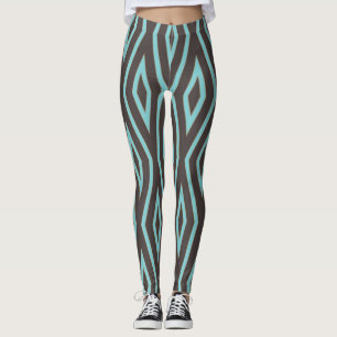 Aqua Diamond Pulse Leggings – Electric Tribal