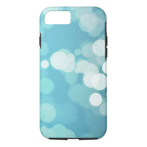 Aqua Dotted Designer iPhone 7 case