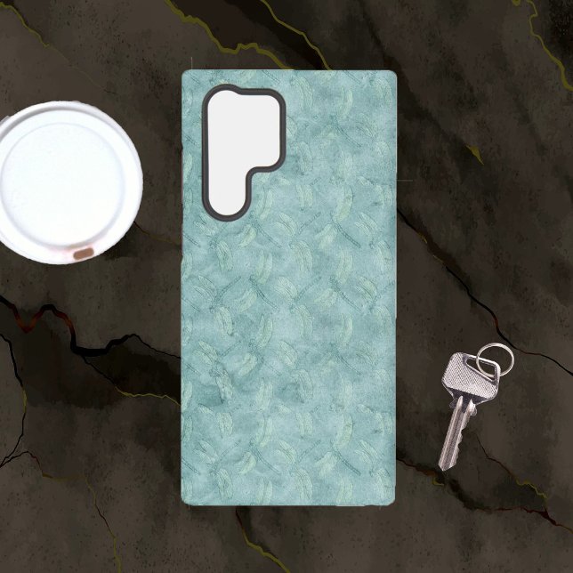 Aqua Dragonflies Samsung Galaxy Case (Creator Uploaded)