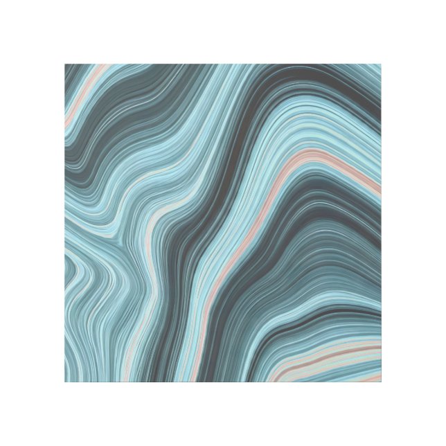 Aqua Drift Gallery Wrap (Front)