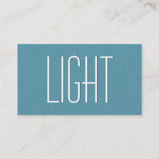 Aqua ELECTRICIAN Simple Style V39W Business Card