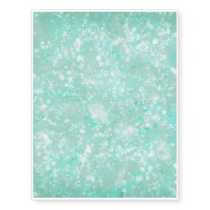 Aqua Fairy Dust Temporary Tattoos