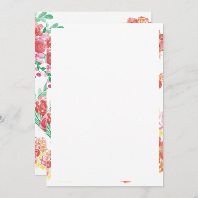 Aqua fleur (Front/Back)