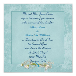 Wedding Invitations Embossed Or Thermography Embossed Dahlia Wedding Invitations