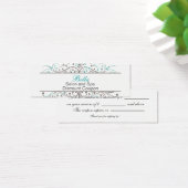 Aqua Flourish Personalized Business Stationery (Desk)