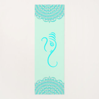 Aqua Ganesha and Mandalas Yoga Mat