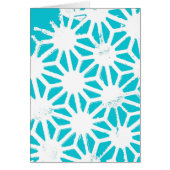 Aqua geometric pattern (Front)