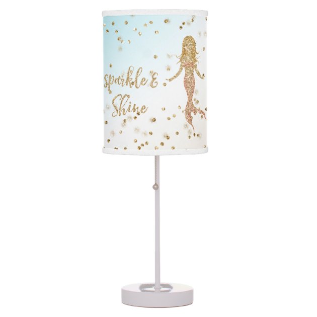 mermaid table lamp