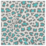 Gray Leopard Fabric