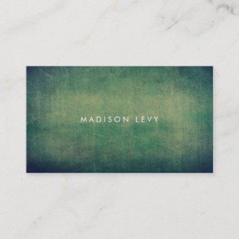 Aqua Green Distressed Minimalist Appointment Cards by Pip_Gerard at Zazzle
