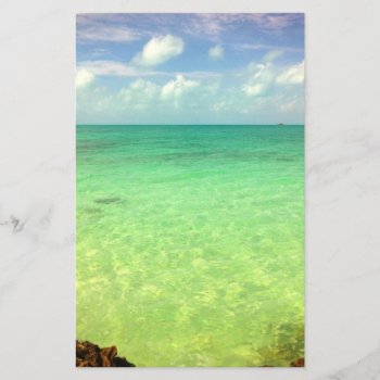 Aqua Green Ocean | Turks And Caicos Photo by ElkeClarkeImages at Zazzle