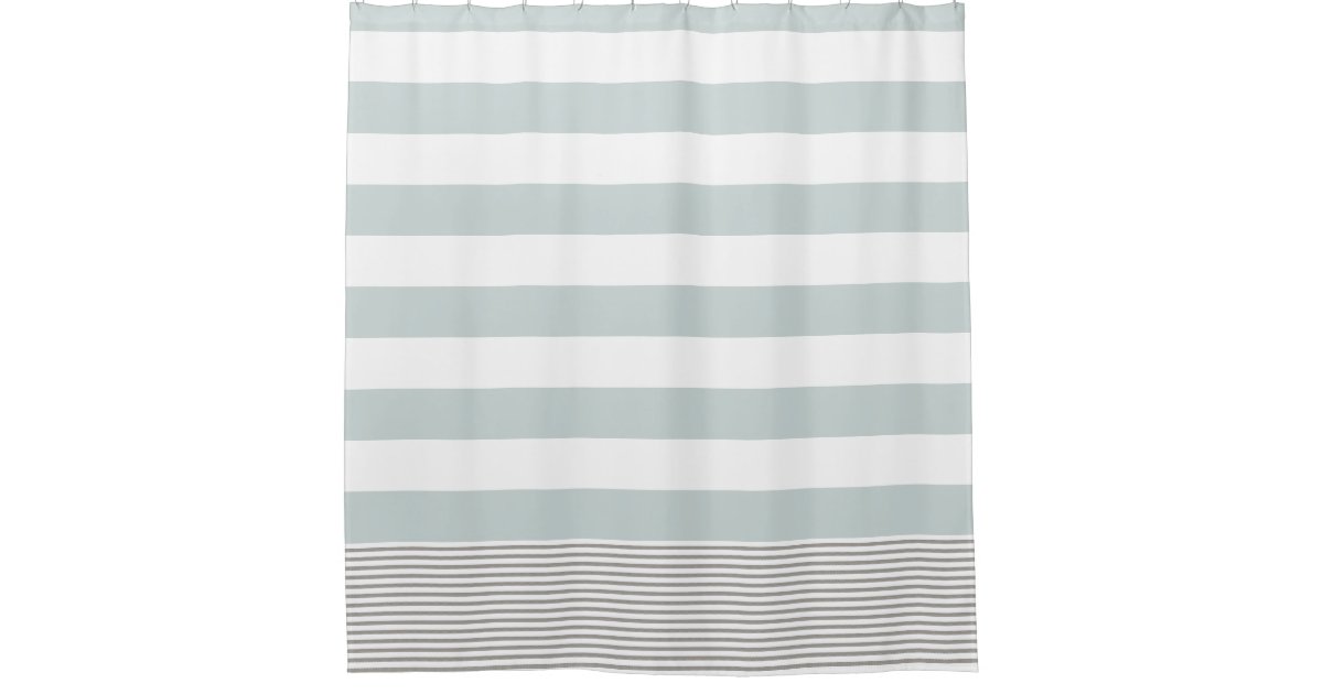 Greige Turkish Stripe Shower Curtain, Turkish Stripe Shower Curtain