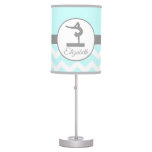 Aqua Gymnastics Silhouette Lamp at Zazzle