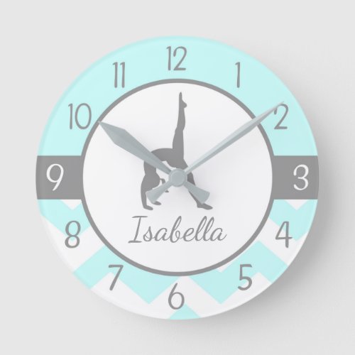 Aqua Gymnastics Wall Clock