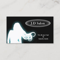 aqua Hair Salon businesscards Business Card