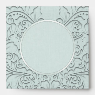 Aqua HeartyChic Envelope