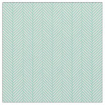 Aqua Herringbone Fabric