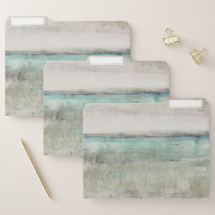 Aqua Horizon File Folder