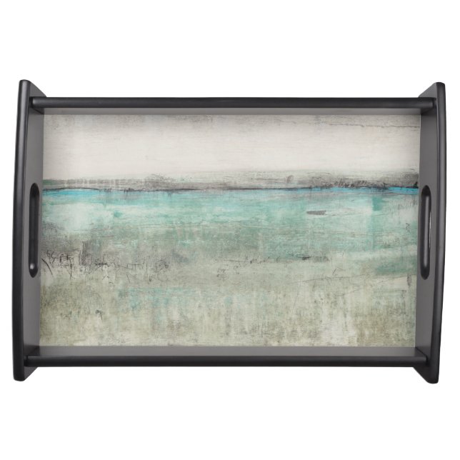Aqua Horizon Serving Tray (Front)