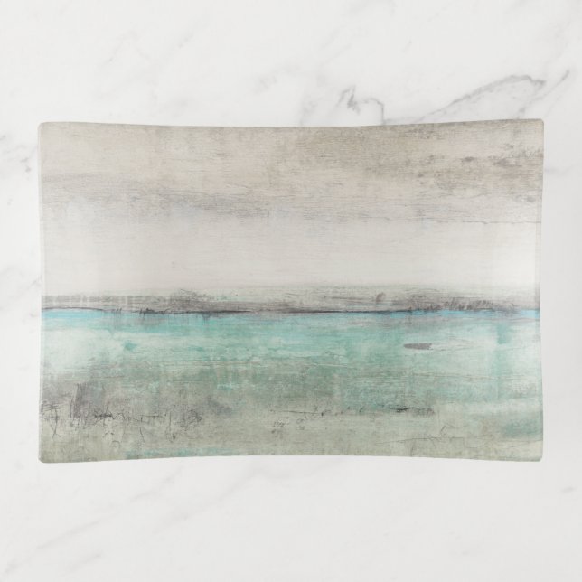Aqua Horizon Trinket Tray (Front)