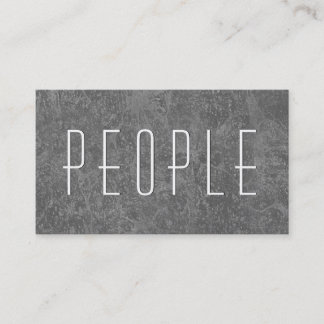 Aqua HUMAN RESOURCES CONSULTANT Simple Style V57 Business Card