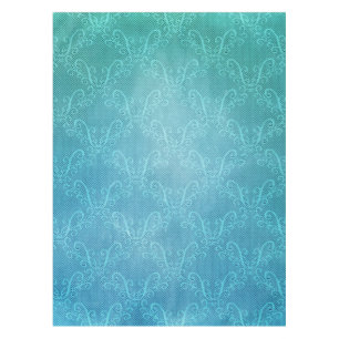 Aqua Lace Tablecloth