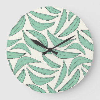 Aqua Large Clock
