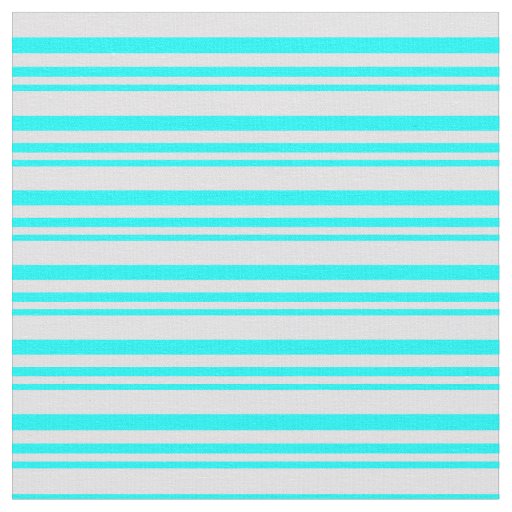 Aqua & Lavender Colored Striped/Lined Pattern Fabric