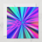 Aqua Light Show with Peace Sign (Back)