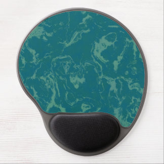 Aqua marble gel mouse pad