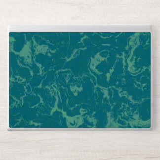 Aqua marble HP laptop skin