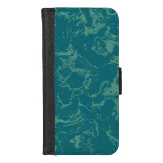 Aqua marble iPhone 8/7 wallet case
