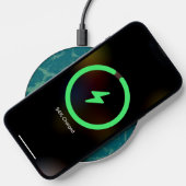 Aqua marble wireless charger (Phone)