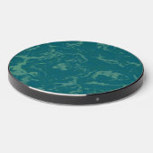 Aqua marble wireless charger (Front 2)