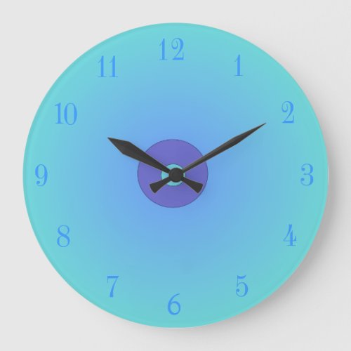 Aquamauve  Plain Kitchen Clocks