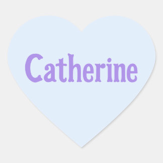 Aqua Mint Catherine Heart Stickers