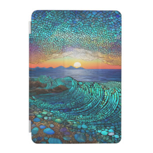 Aqua Mirage Seascape iPad Mini Cover