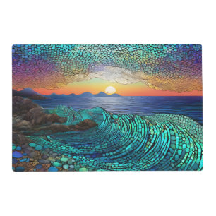 Aqua Mirage Seascape  Placemat