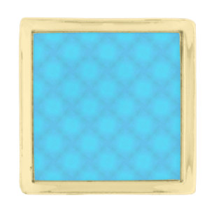 Aqua Mist by Kenneth Yoncich Gold Finish Lapel Pin