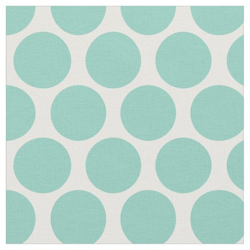 Aqua Mod Dots Fabric