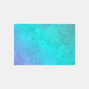 Aqua Ombre Outdoor Rug