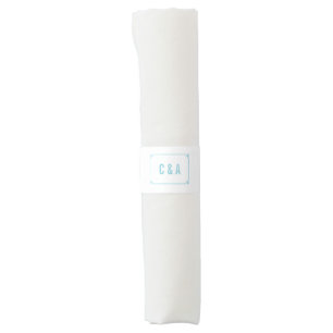 Aqua Paradise Deco Chic Wedding Napkin Bands