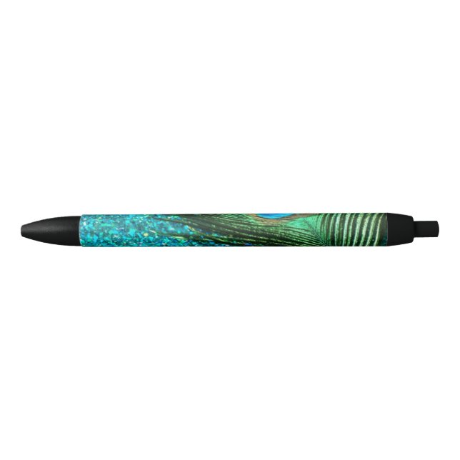 Aqua Peacock Pen (Front)