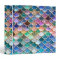 Aqua Pink Mermaid Glitter Scales- Mermaid Scales