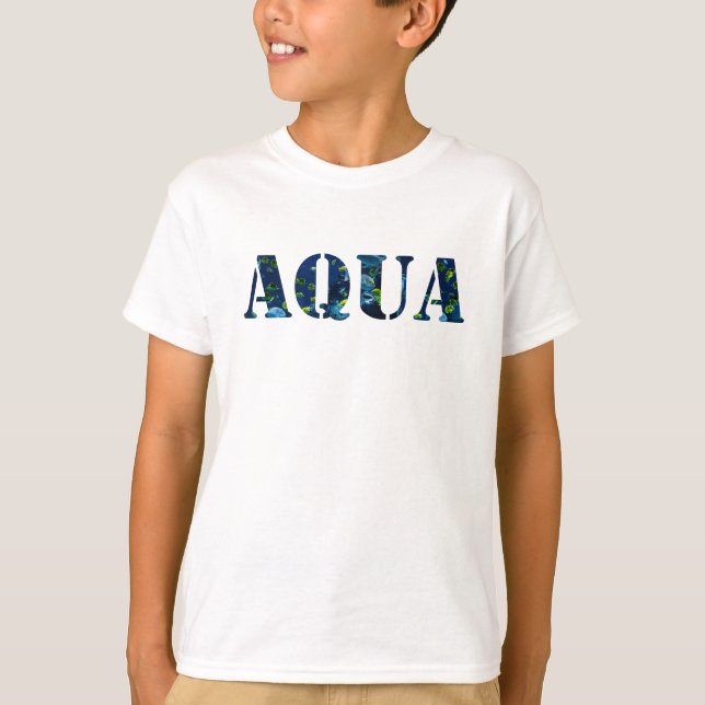 Aqua Planet Aquarium Fish T-Shirt (Front)