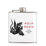 Aqua Regia Flask - White Background at Zazzle