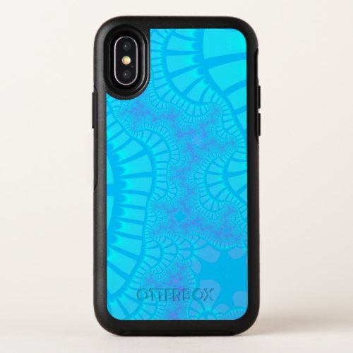 Aqua Remix OtterBox Symmetry iPhone X Case