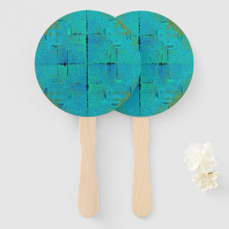 Aqua Resonance Hand Fan