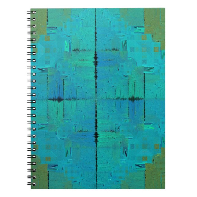 Aqua Resonance  Notebook (Front)