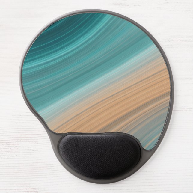 Aqua Sand Flow Gel Mouse Pad (Front)